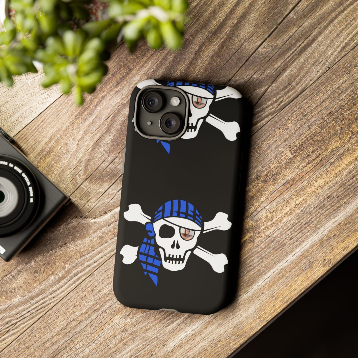 Pirate Skull Phone Case - Tough and Stylish for Adventurers