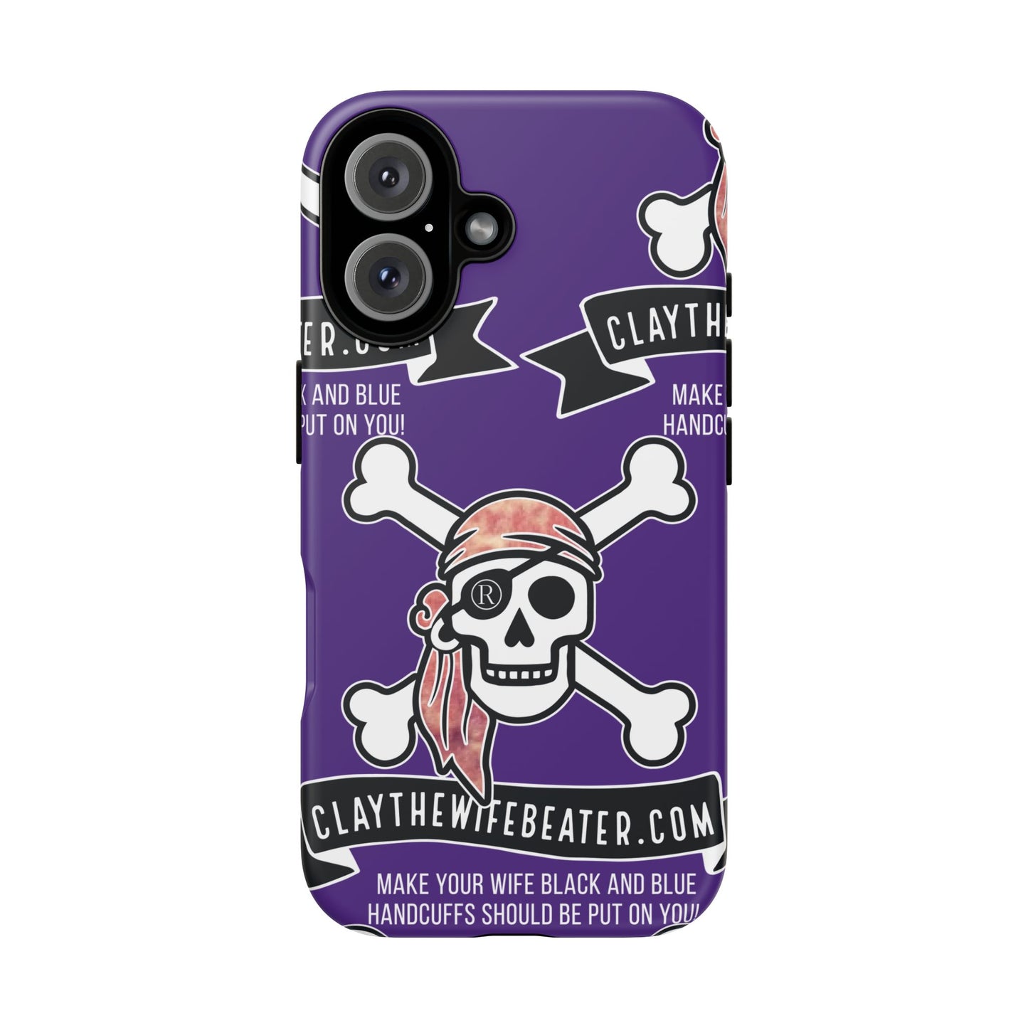 Tough Cases - Pirate Skull Phone Case | Durable & Fun Design for Trendsetters | Perfect Gift for Halloween & Everyday Use