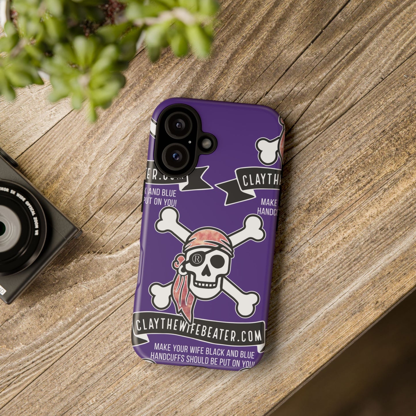 Tough Cases - Pirate Skull Phone Case | Durable & Fun Design for Trendsetters | Perfect Gift for Halloween & Everyday Use