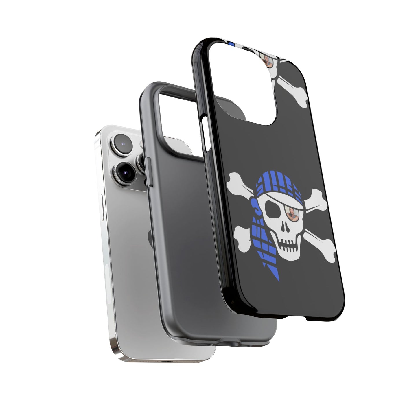 Pirate Skull Phone Case - Tough and Stylish for Adventurers