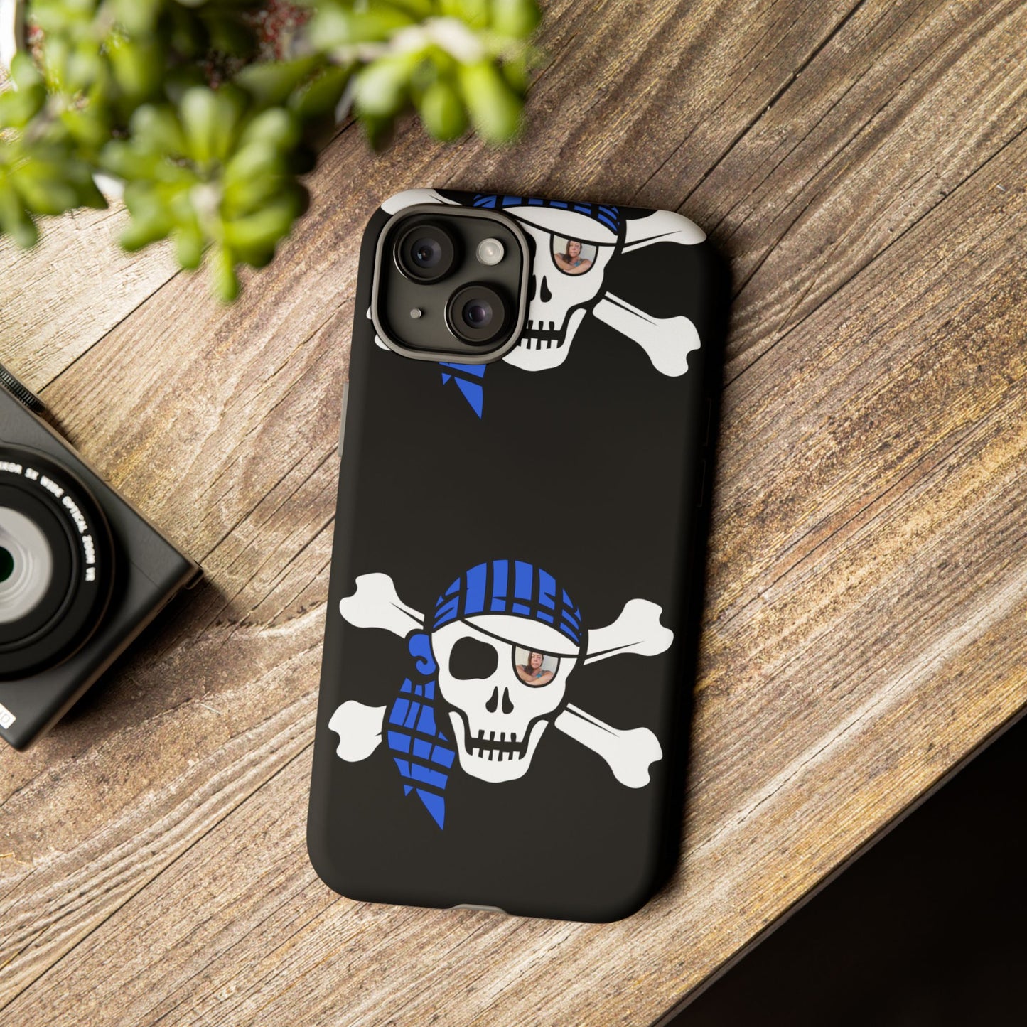 Pirate Skull Phone Case - Tough and Stylish for Adventurers