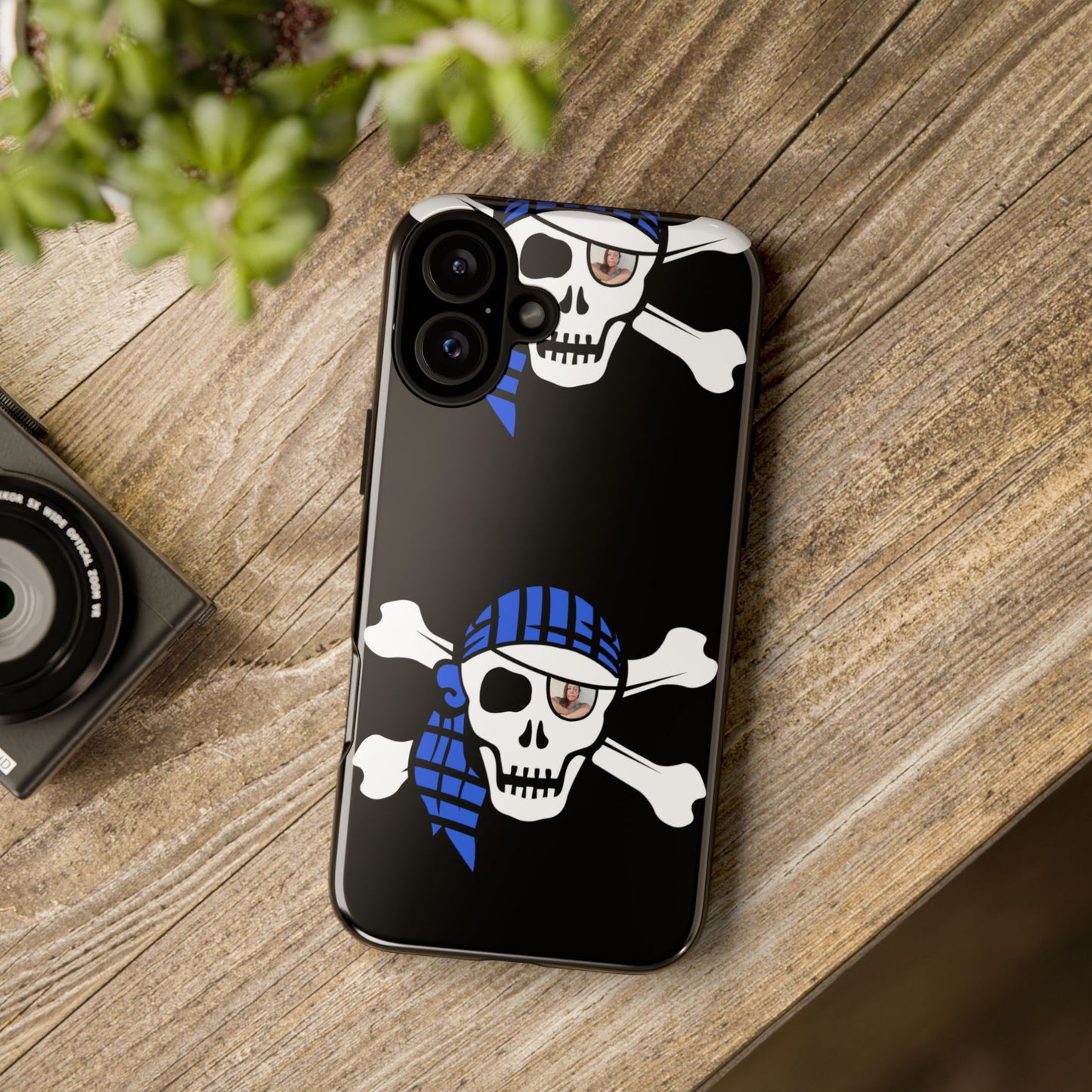 Pirate Skull Phone Case - Tough and Stylish for Adventurers
