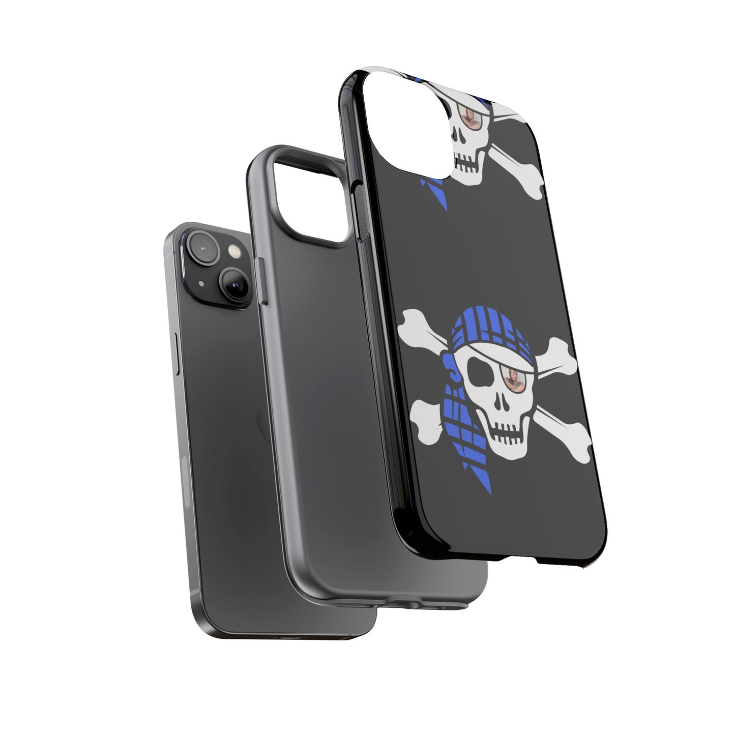 Pirate Skull Phone Case - Tough and Stylish for Adventurers