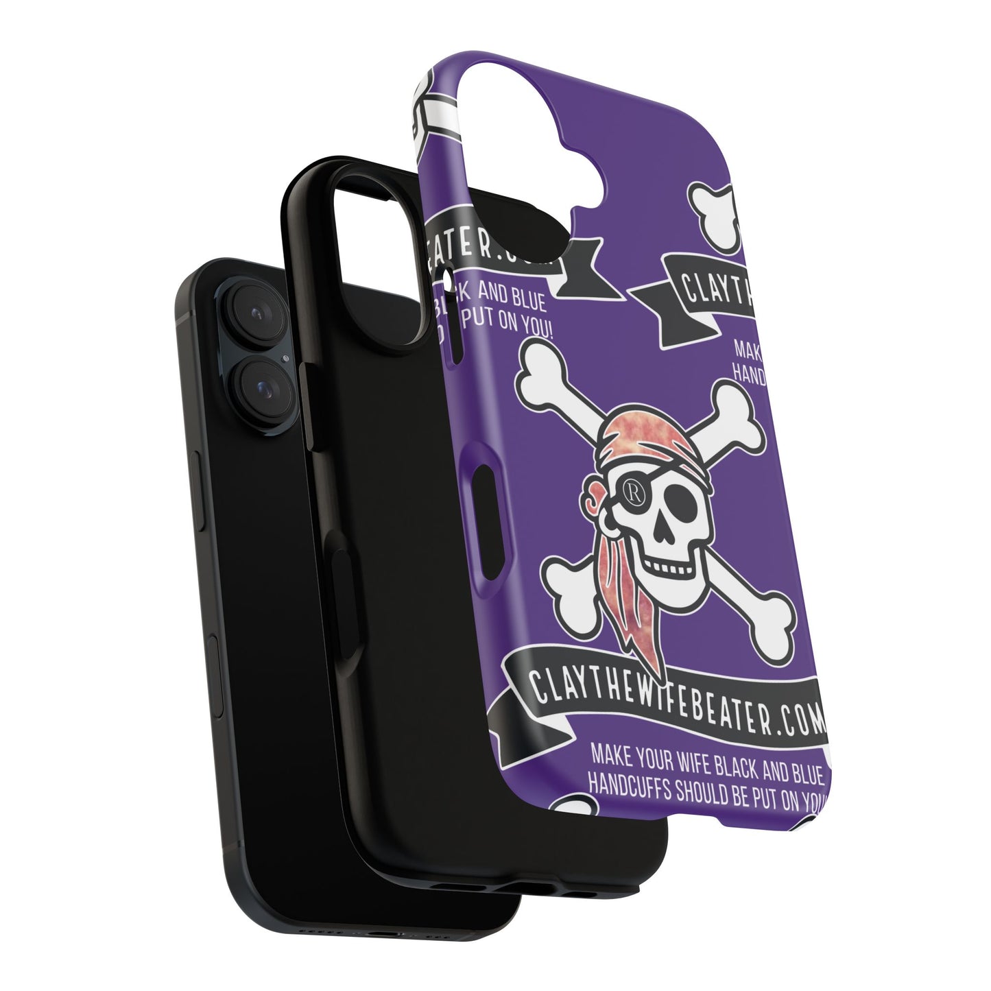 Tough Cases - Pirate Skull Phone Case | Durable & Fun Design for Trendsetters | Perfect Gift for Halloween & Everyday Use