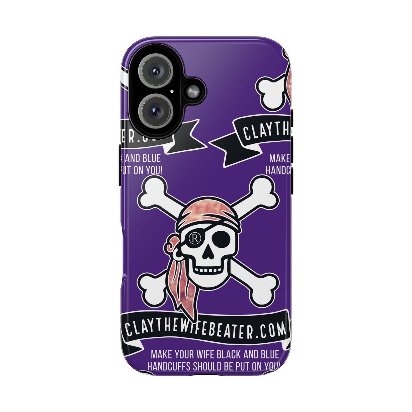 Tough Cases - Pirate Skull Phone Case | Durable & Fun Design for Trendsetters | Perfect Gift for Halloween & Everyday Use