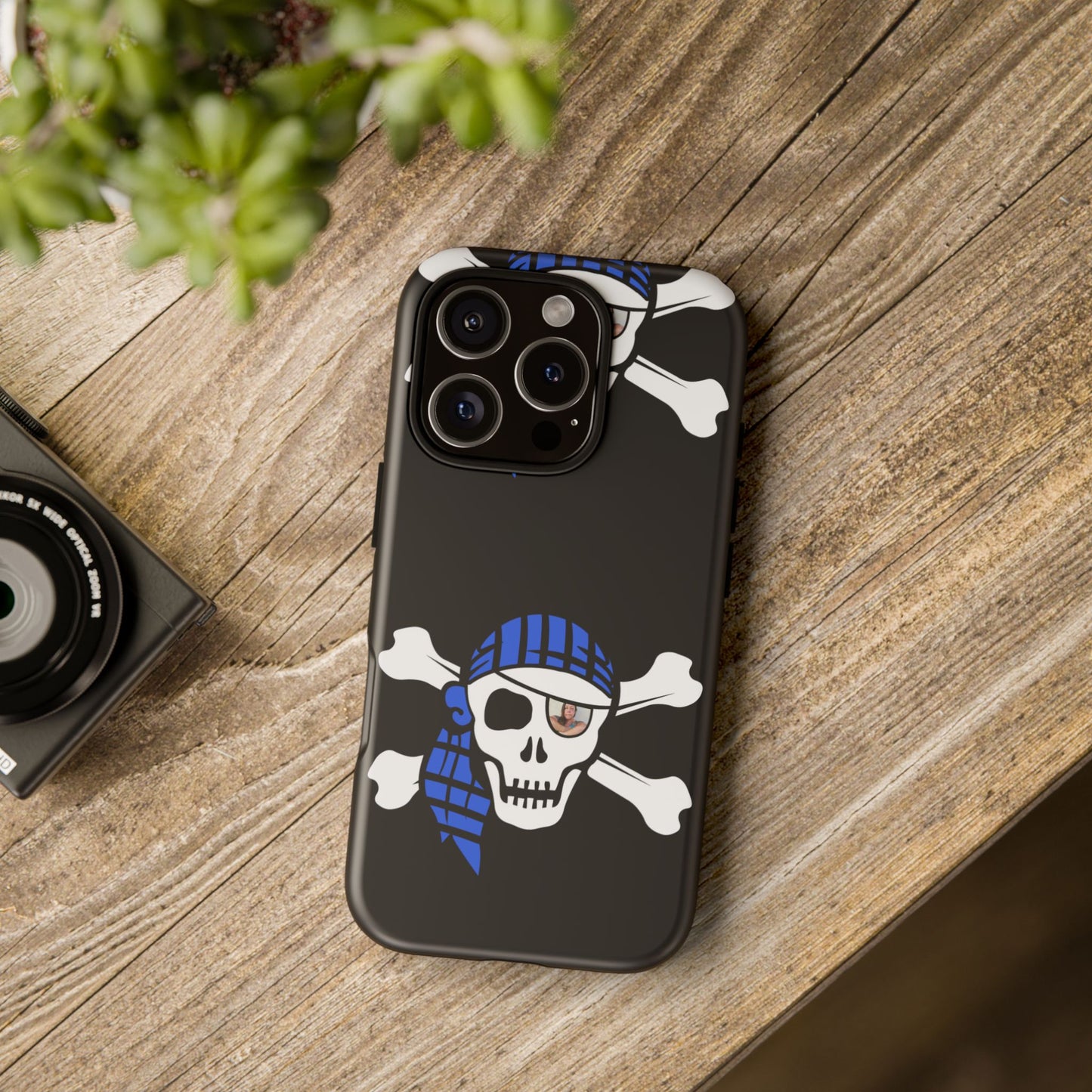 Pirate Skull Phone Case - Tough and Stylish for Adventurers