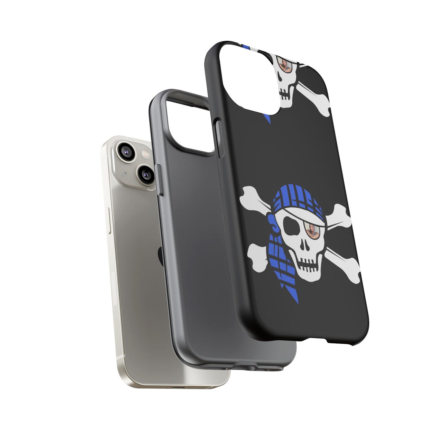 Pirate Skull Phone Case - Tough and Stylish for Adventurers