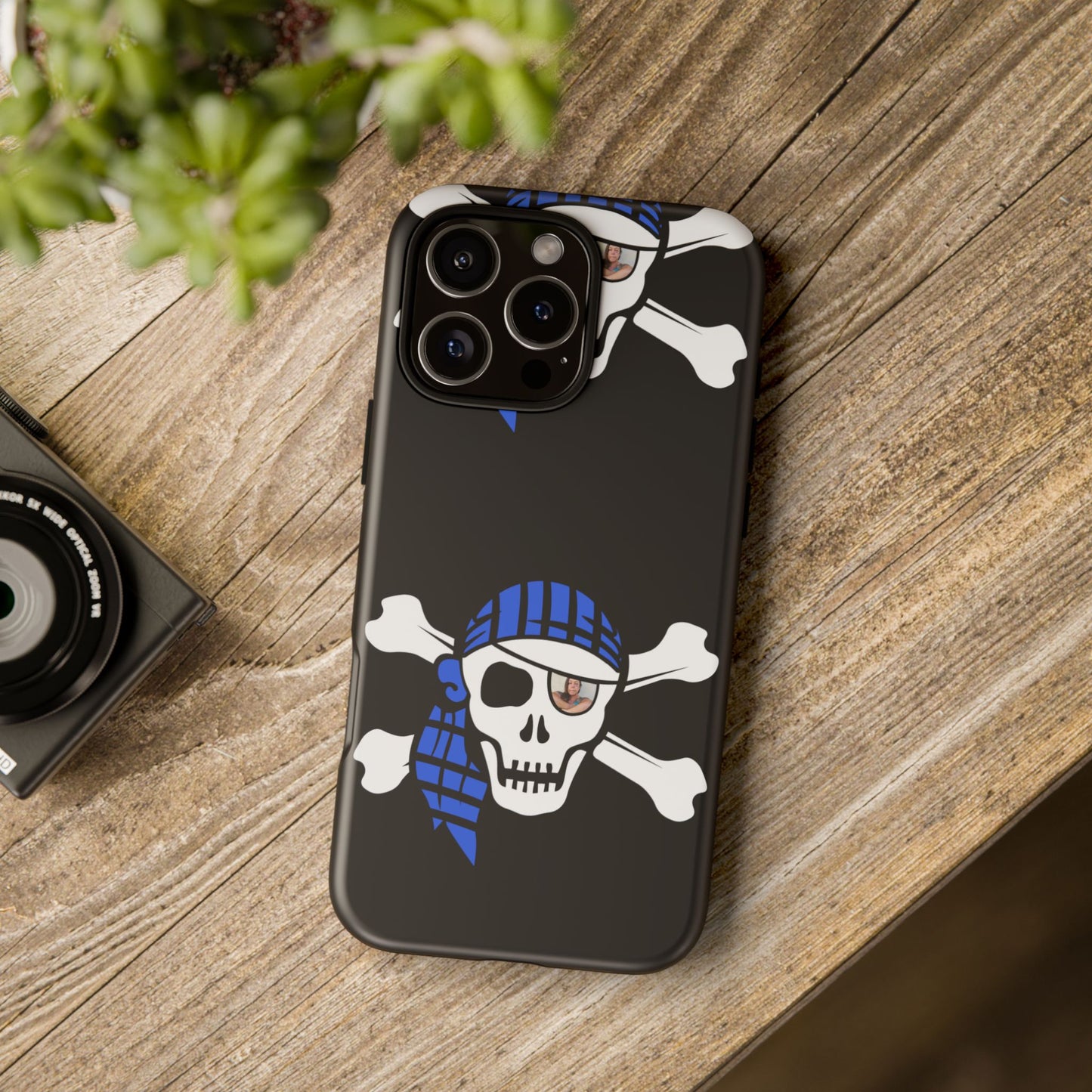 Pirate Skull Phone Case - Tough and Stylish for Adventurers