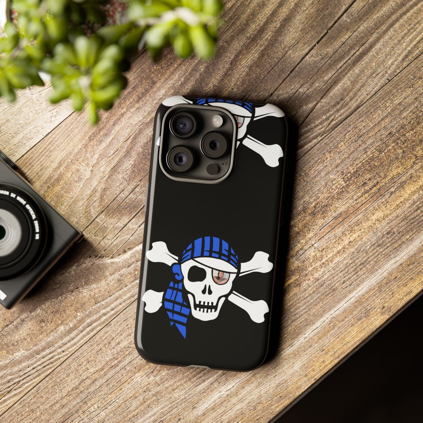 Pirate Skull Phone Case - Tough and Stylish for Adventurers