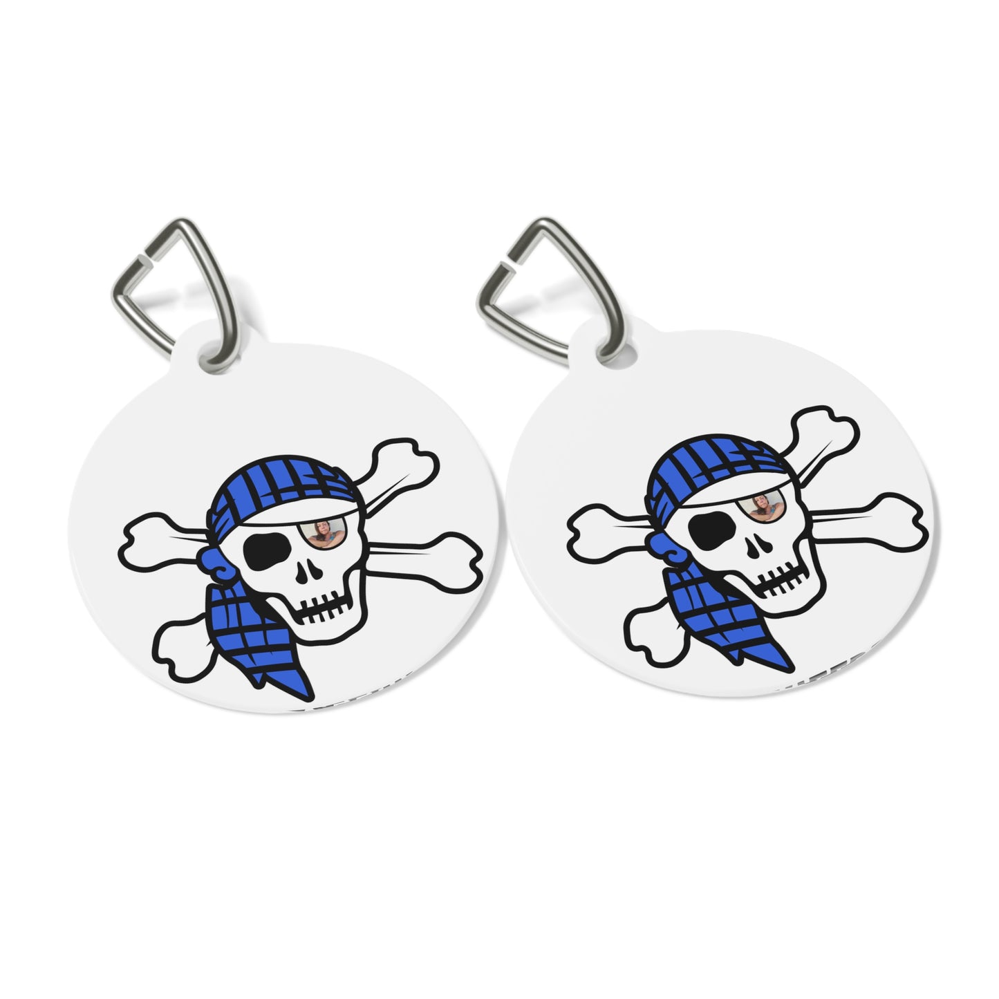 Lil' Chew Safety Crew Pet Tag - Personalized Dog & Cat Charm