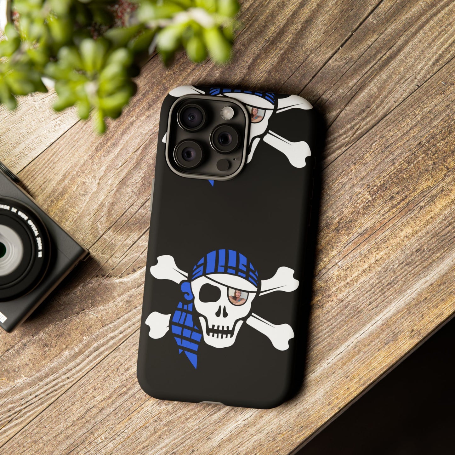 Pirate Skull Phone Case - Tough and Stylish for Adventurers