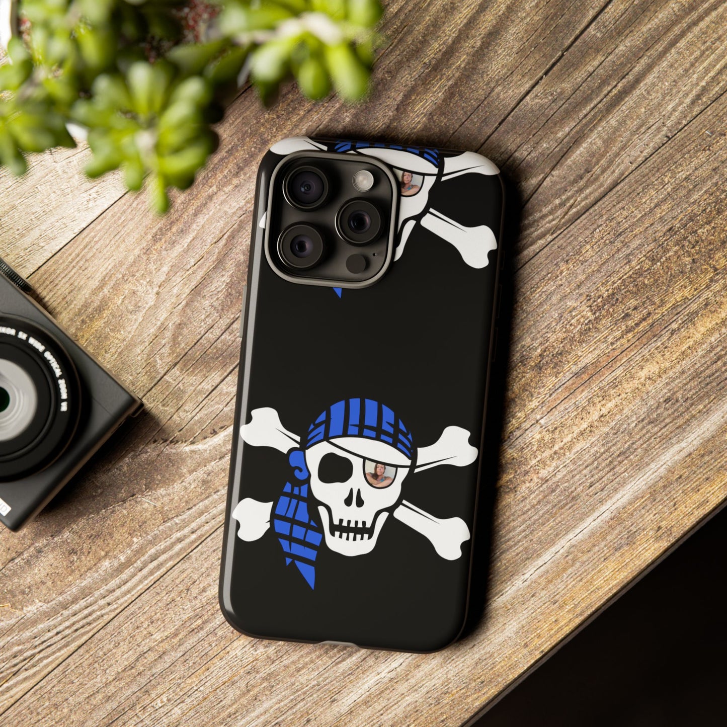 Pirate Skull Phone Case - Tough and Stylish for Adventurers