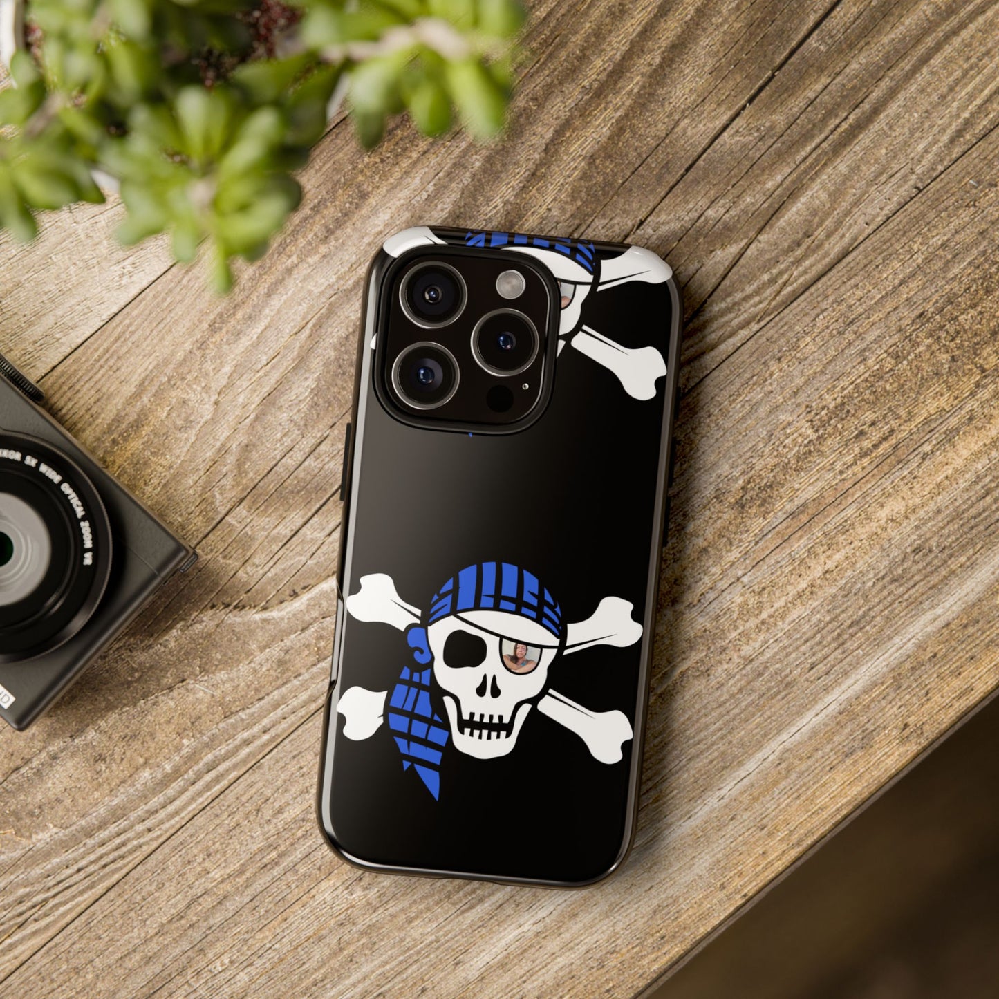 Pirate Skull Phone Case - Tough and Stylish for Adventurers