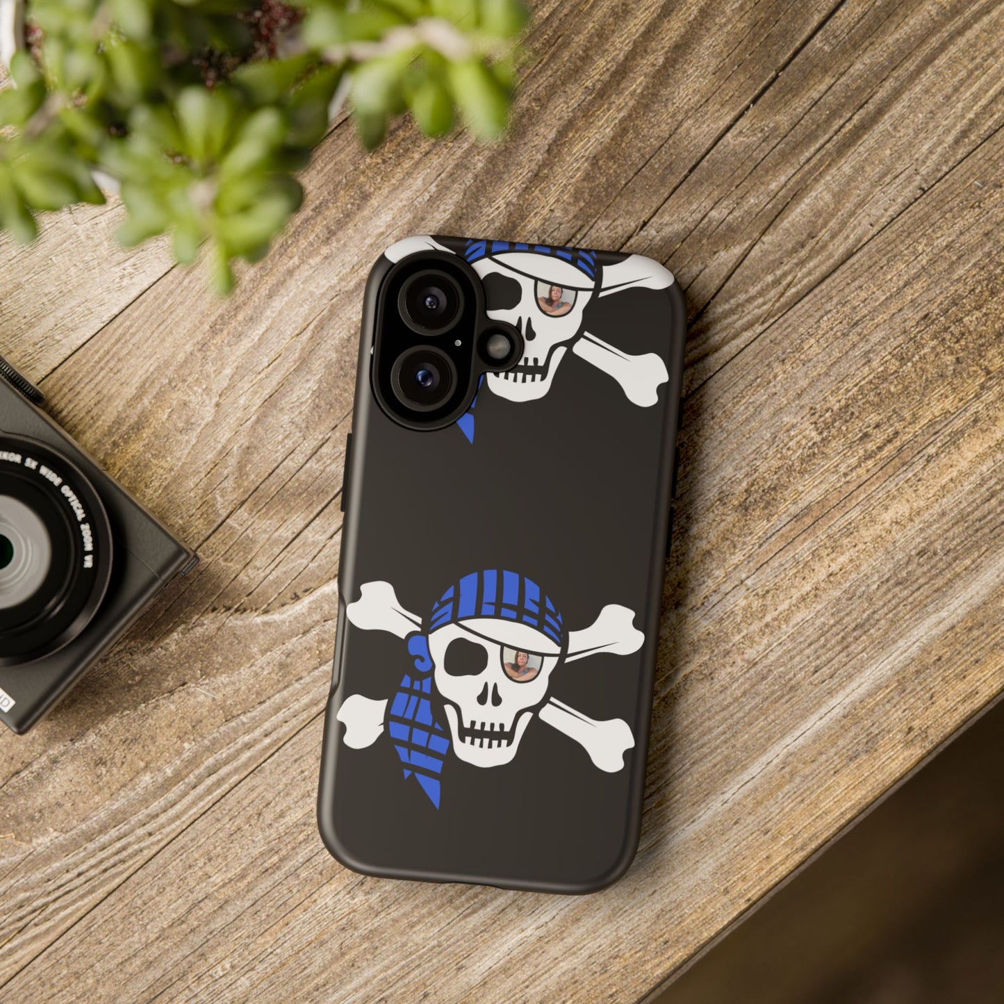 Pirate Skull Phone Case - Tough and Stylish for Adventurers