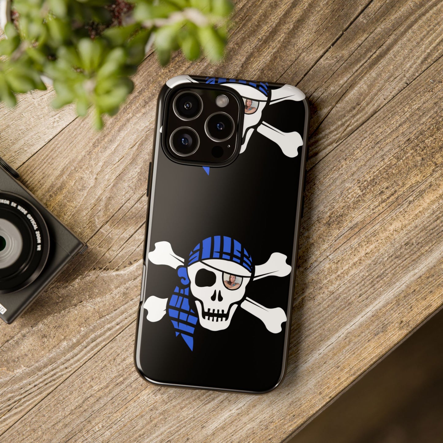 Pirate Skull Phone Case - Tough and Stylish for Adventurers