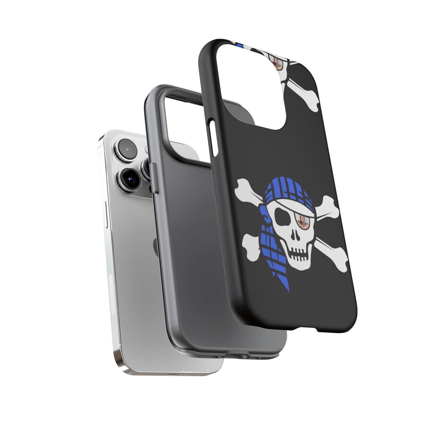 Pirate Skull Phone Case - Tough and Stylish for Adventurers