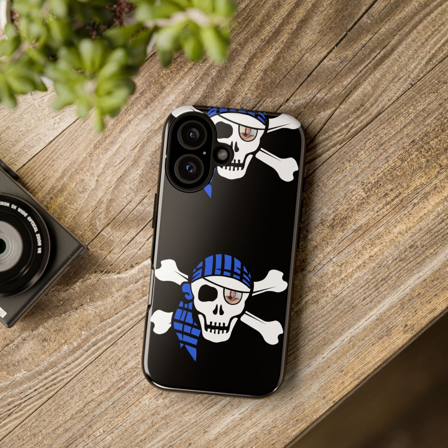 Pirate Skull Phone Case - Tough and Stylish for Adventurers
