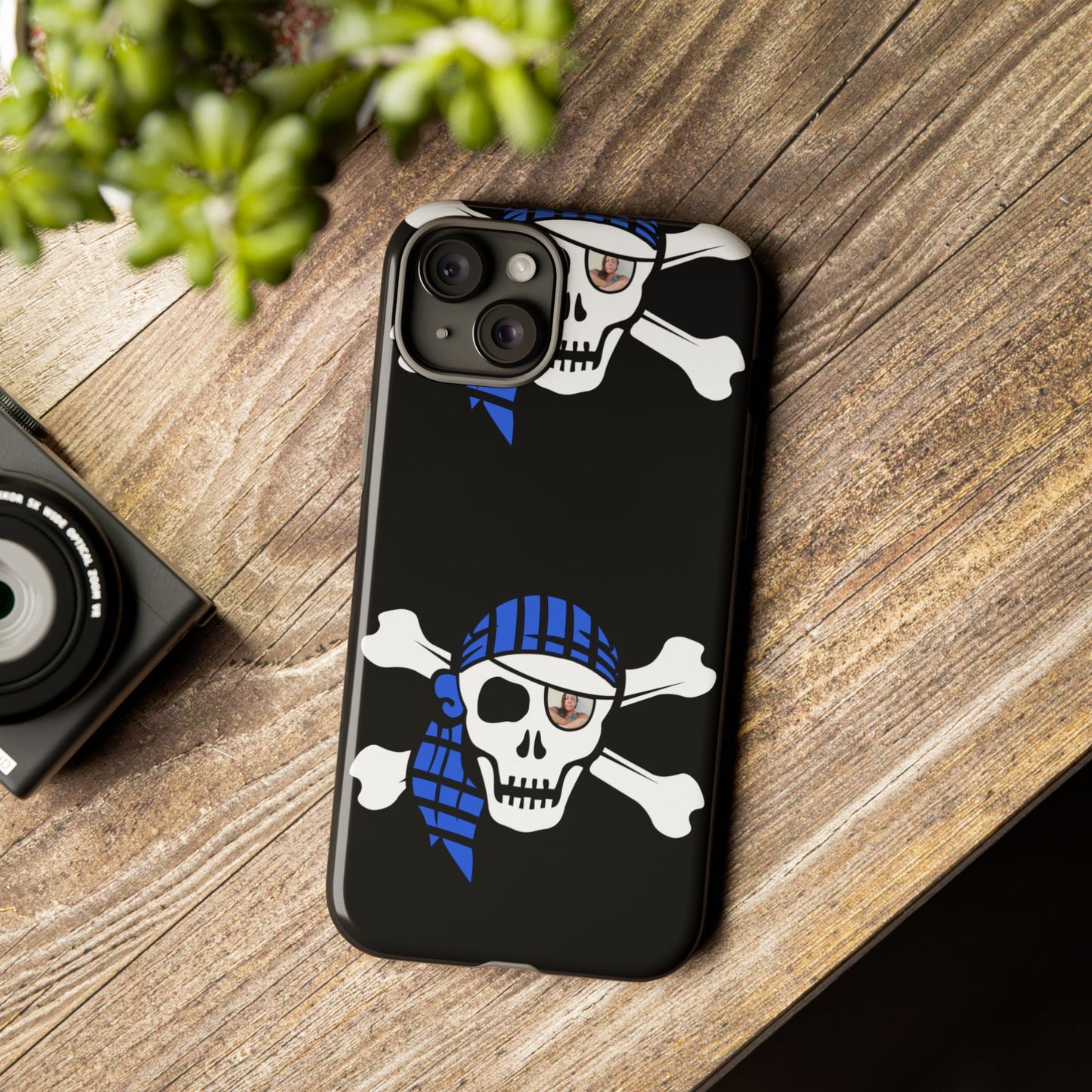 Pirate Skull Phone Case - Tough and Stylish for Adventurers