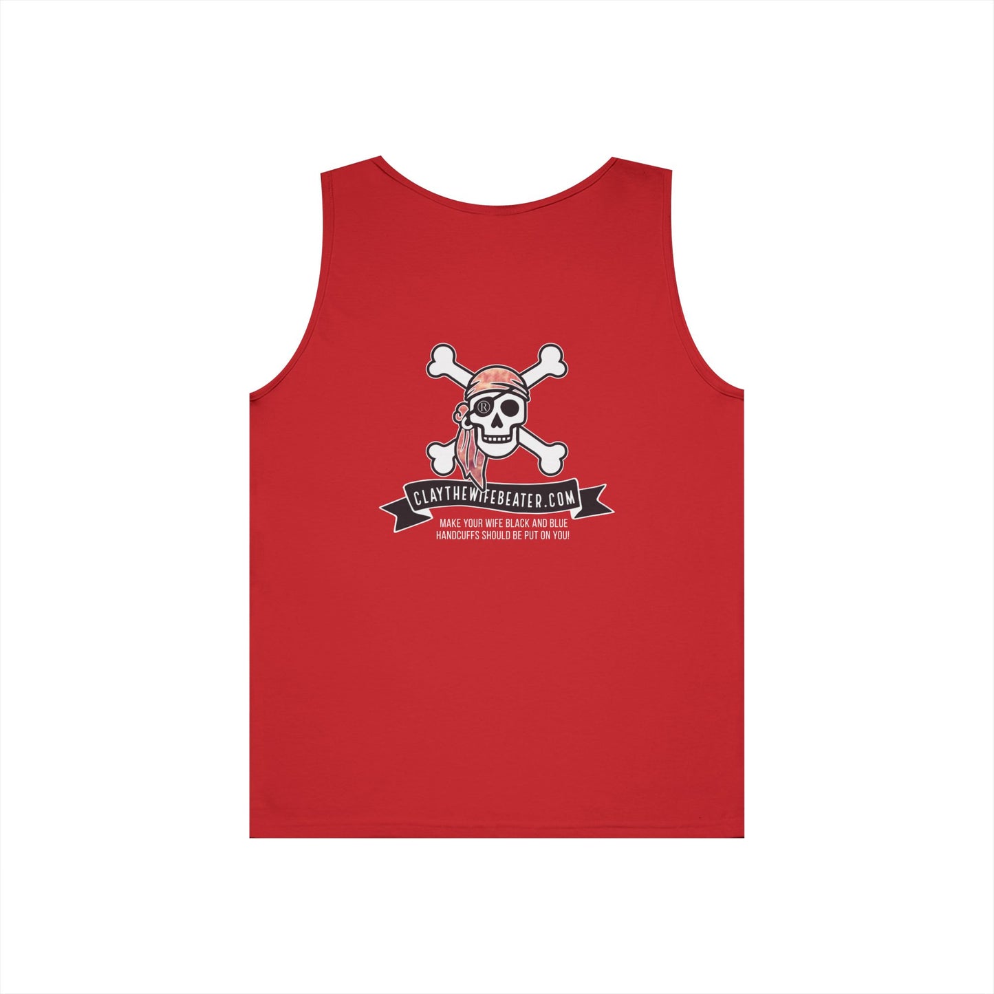 Handcuffs Should Be Put On You! | Unisex Heavy Cotton Tank Top