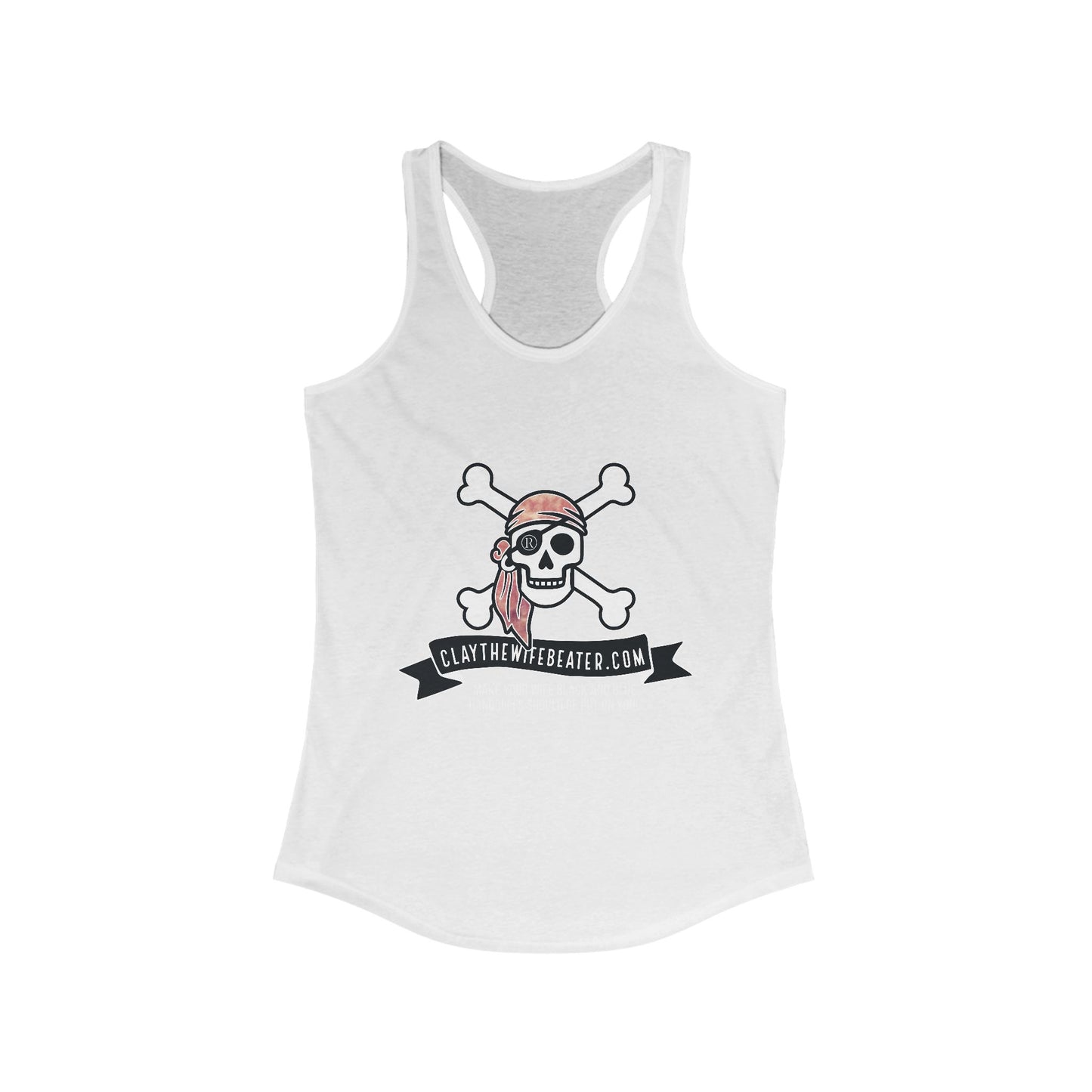 Handcuffs Should Be Put On You! Women's Ideal Racerback Tank