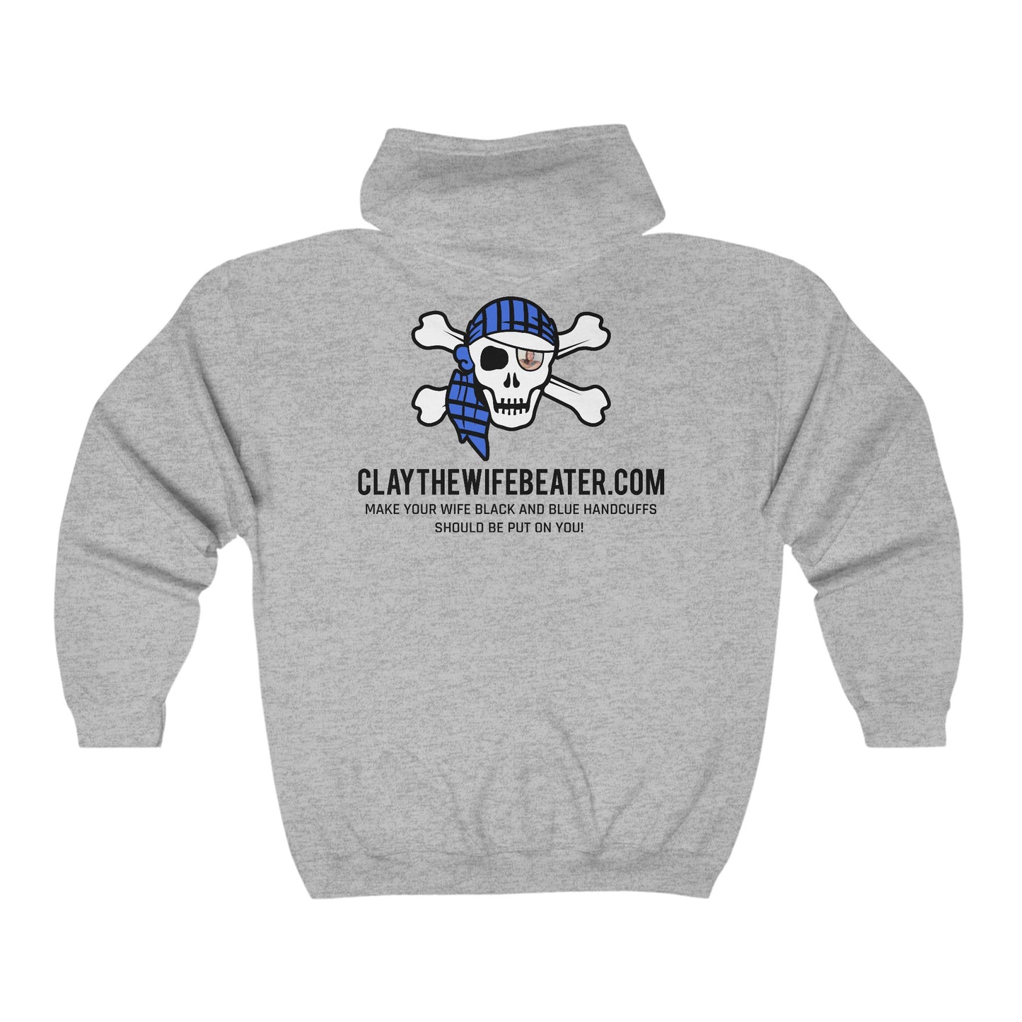 Handcuffs Should Be Put On You! | Unisex Heavy Blend™ Full Zip Hooded Sweatshirt