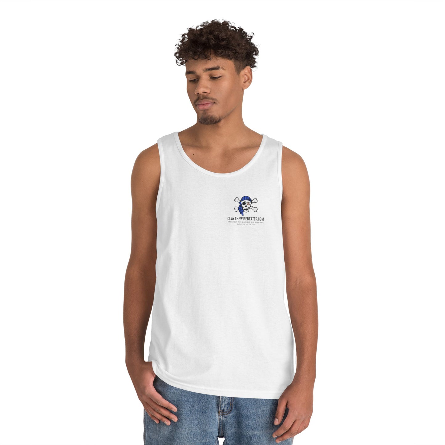 Handcuffs Should Be Put On You! | Unisex Heavy Cotton Tank Top