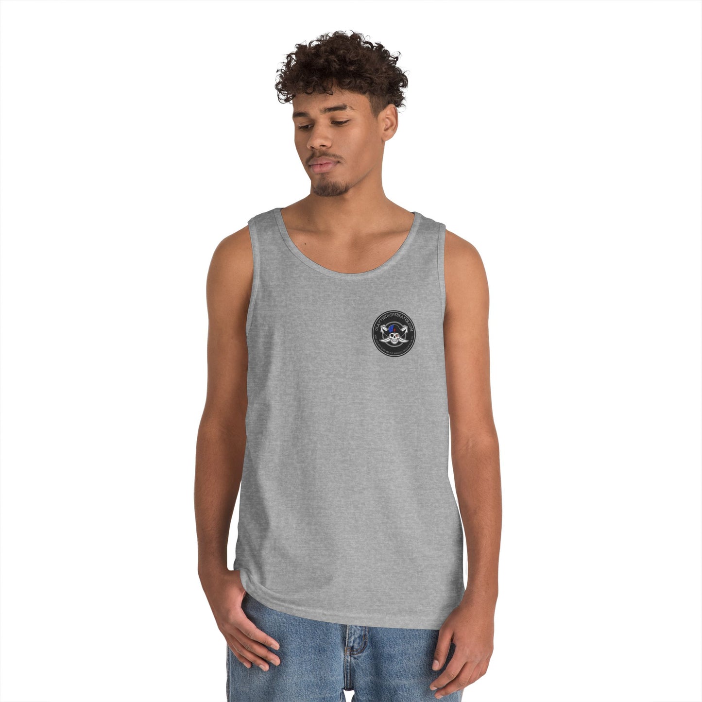 Handcuffs Should Be Put On You! | Unisex Heavy Cotton Tank Top