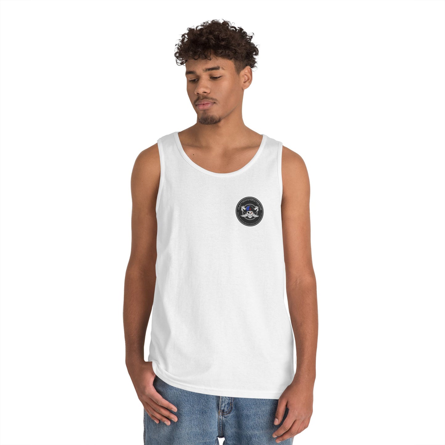 Handcuffs Should Be Put On You! | Unisex Heavy Cotton Tank Top