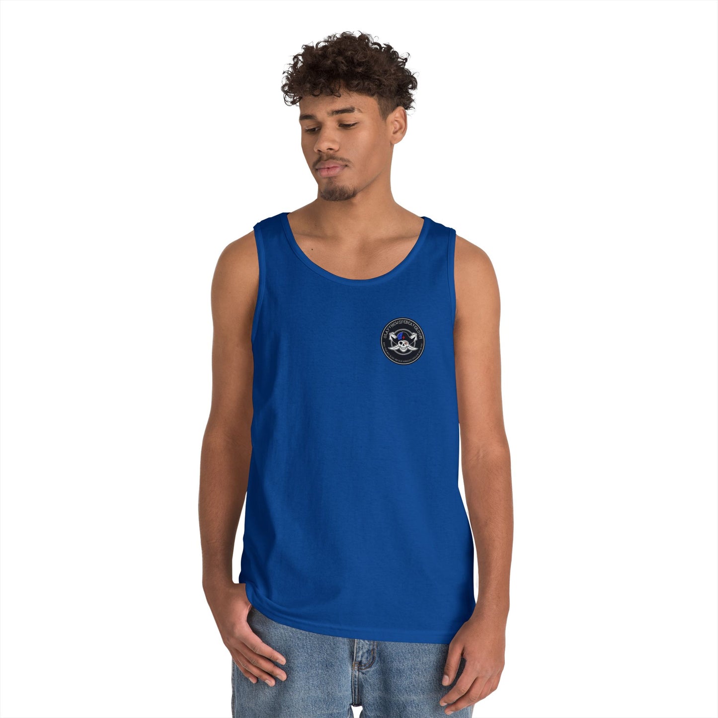 Handcuffs Should Be Put On You! | Unisex Heavy Cotton Tank Top