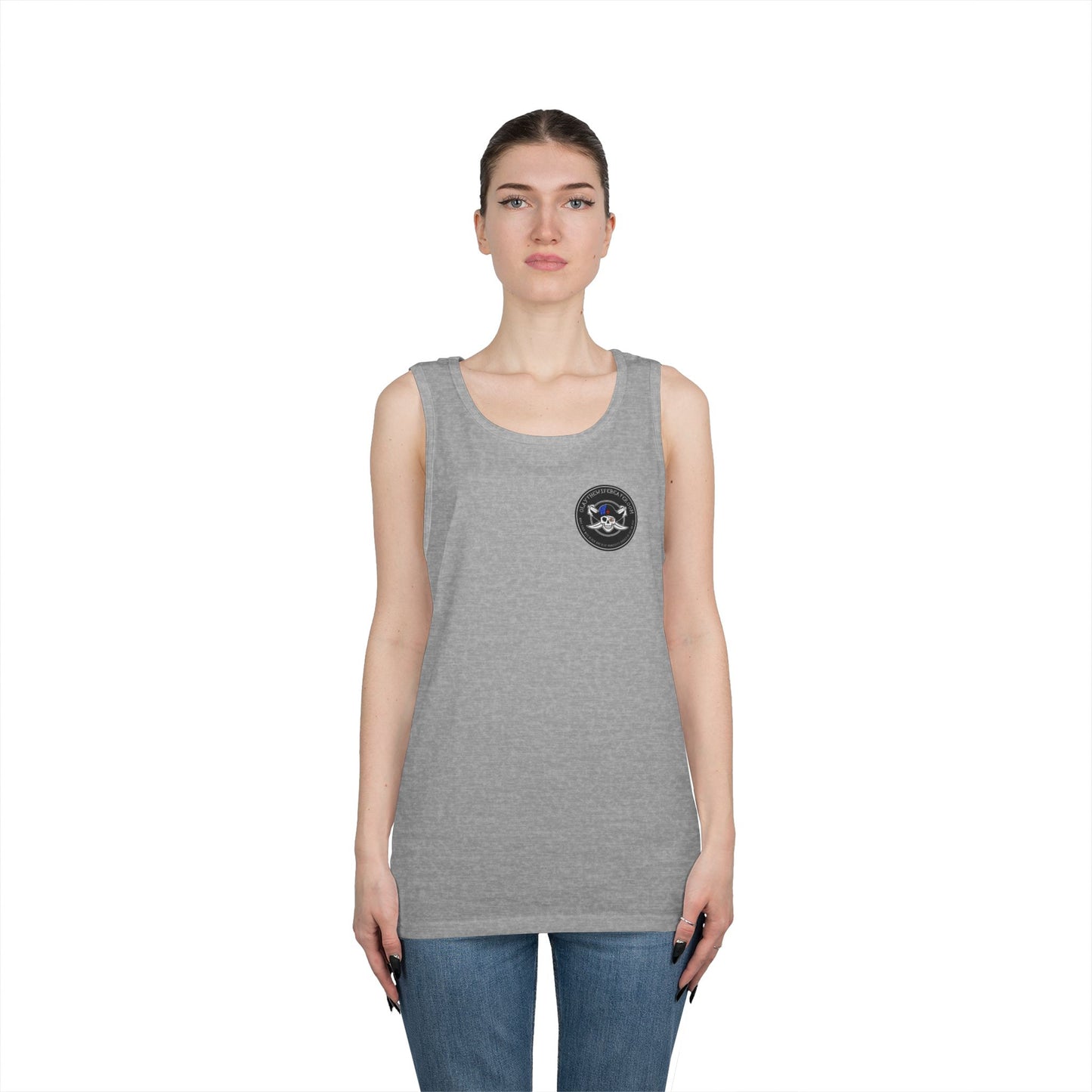 Handcuffs Should Be Put On You! | Unisex Heavy Cotton Tank Top