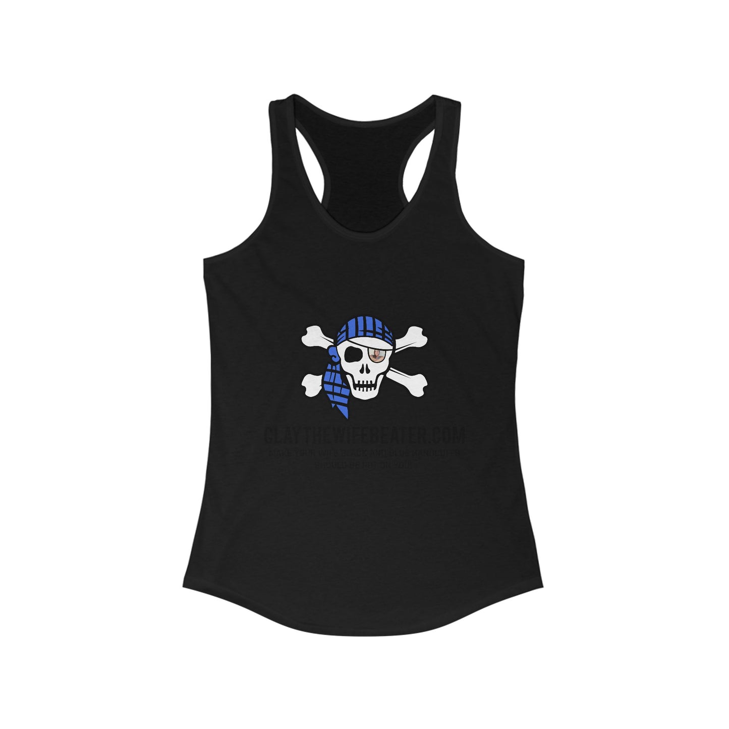 Handcuffs Should Be Put On You! Women's Ideal Racerback Tank