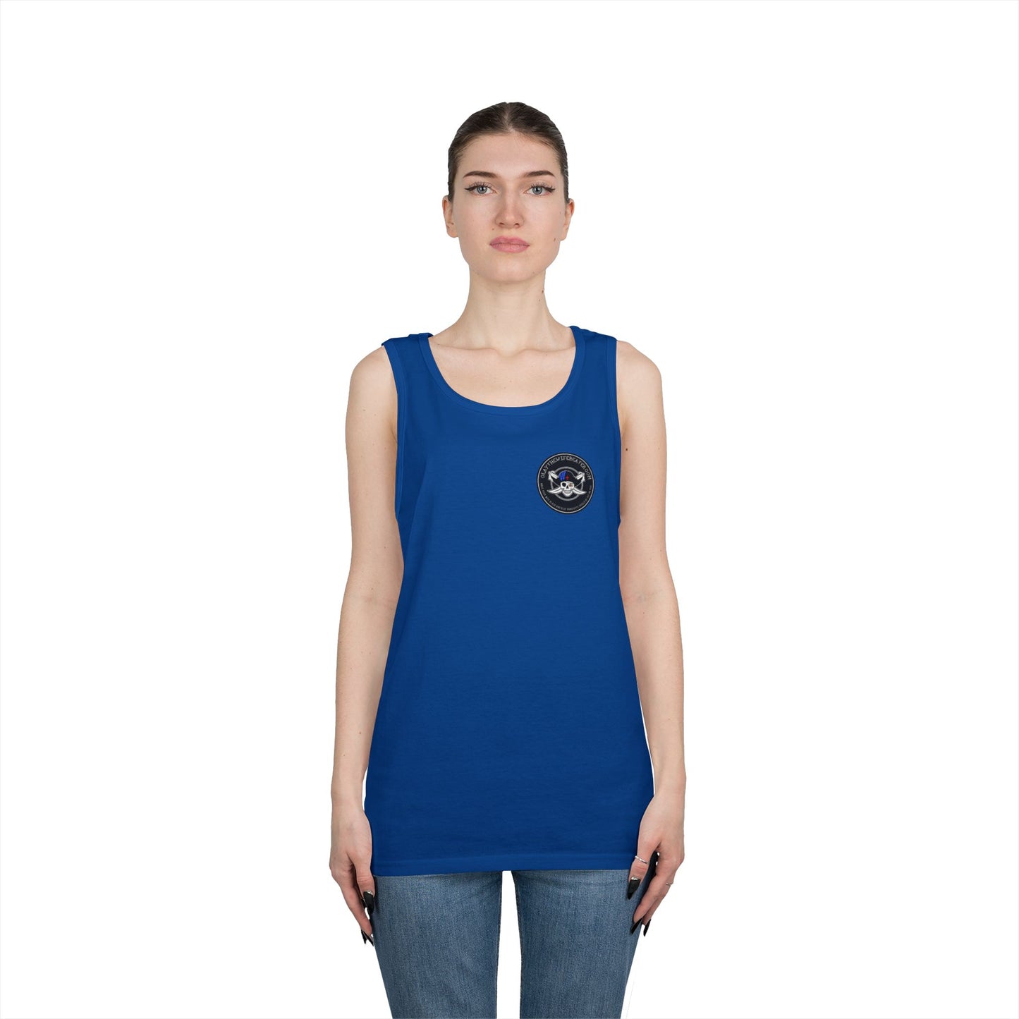 Handcuffs Should Be Put On You! | Unisex Heavy Cotton Tank Top