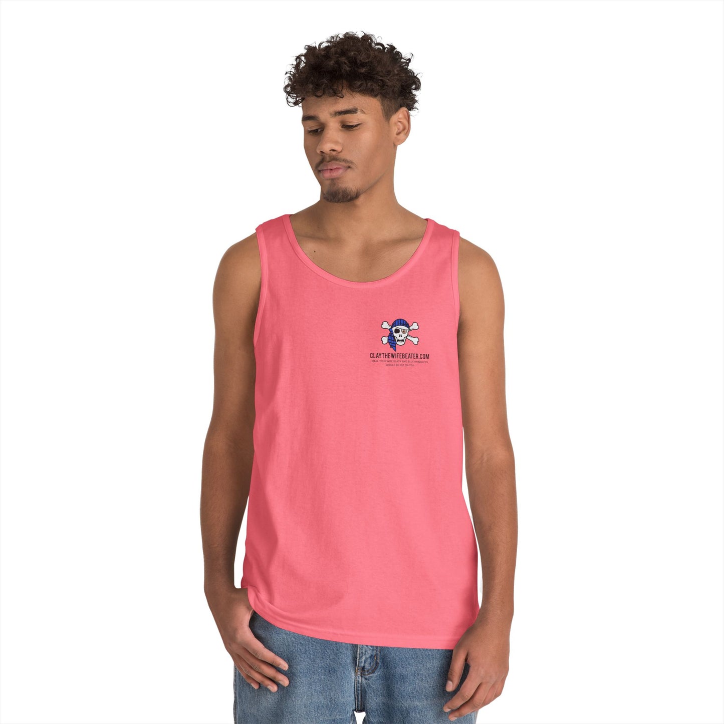 Handcuffs Should Be Put On You! | Unisex Heavy Cotton Tank Top