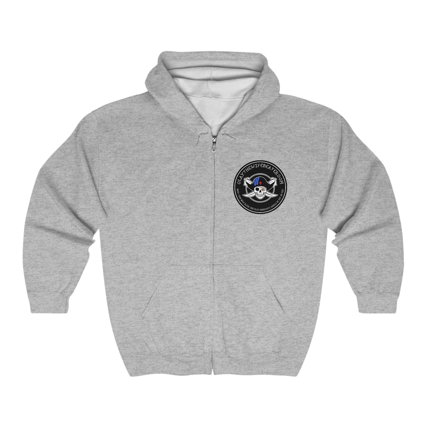 Handcuffs Should Be Put On You! | Unisex Heavy Blend™ Full Zip Hooded Sweatshirt